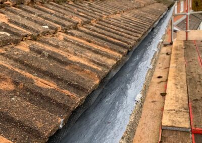 Ross On Wye Finlock Concrete Gutter Repairs | Derek Taylor Roofing & Property Maint
