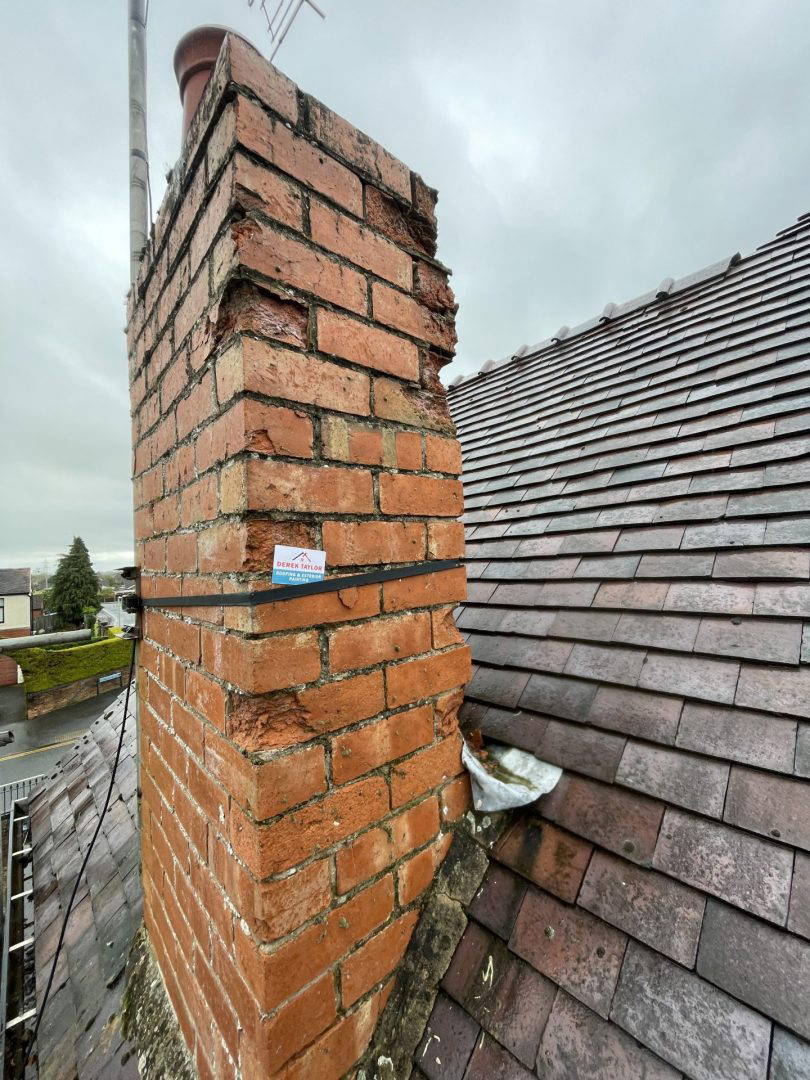 IMG_2802 Cheltenham Chimney Stack Weather Damaged bricks