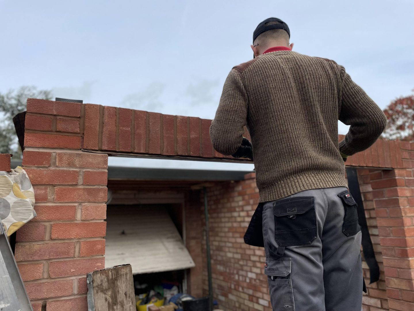 garage lintel Cheltenham Flat Roofing | Derek Taylor Roofing & Property Maint